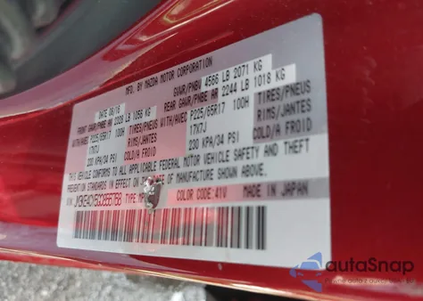 2016 Mazda Cx-5 Touring из США, поврежденный, VIN JM3KE4CY5G0856768